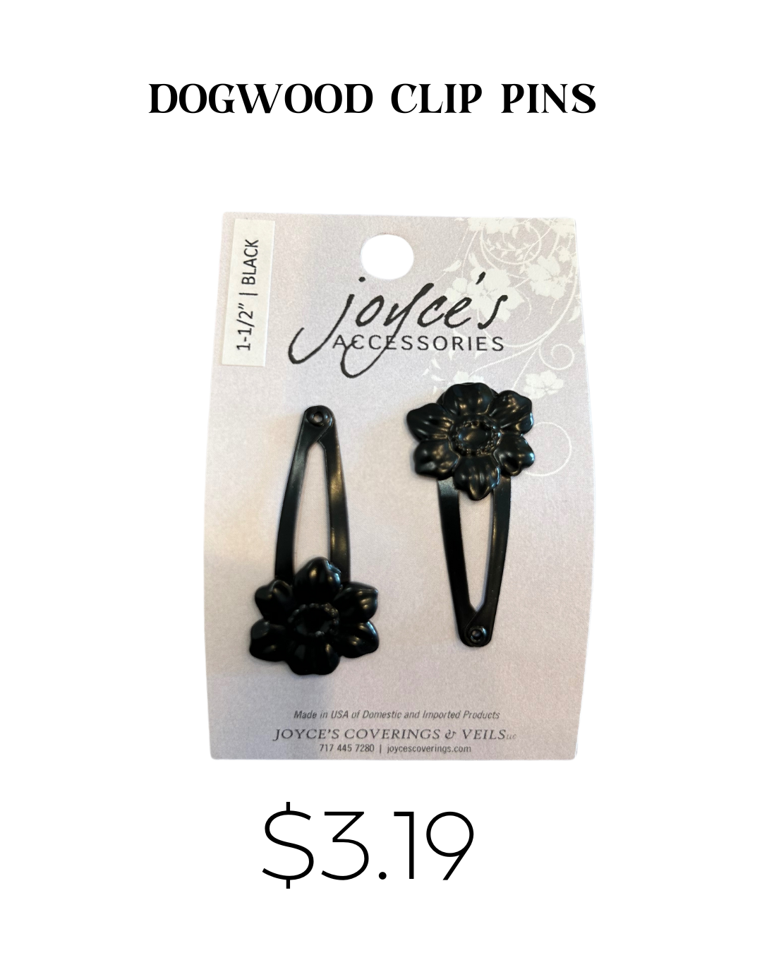 Dogwood Floral Hair Accessories