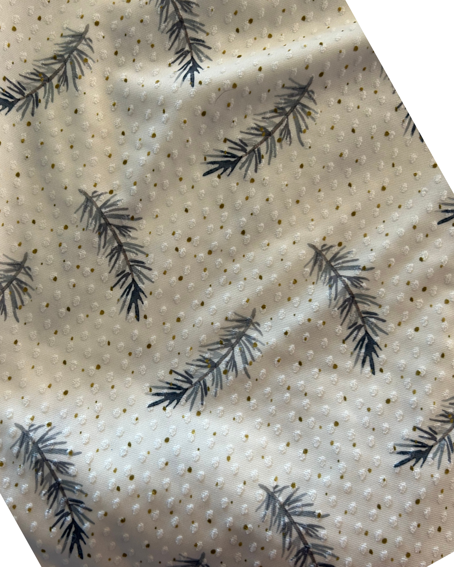 Evergreen Sprigs by 1/2 yard