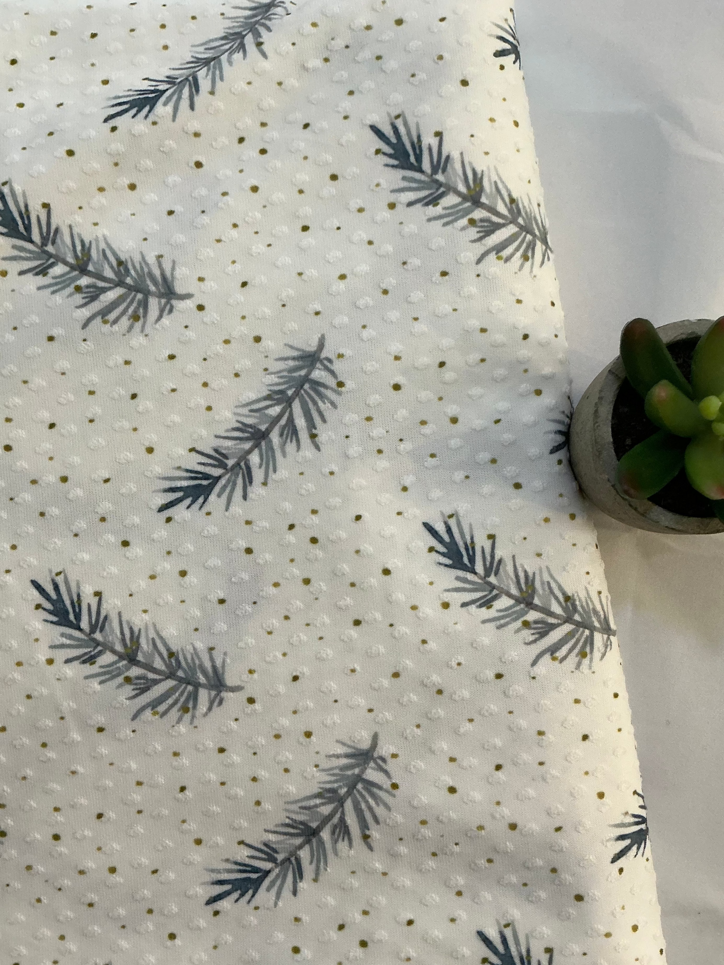 Evergreen Sprigs by 1/2 yard