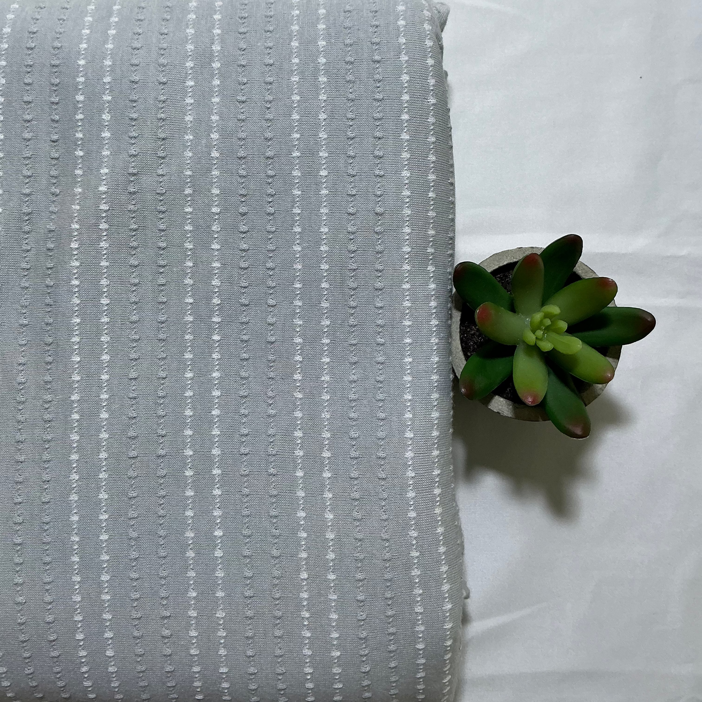 Jacquard Knit Dotted Line