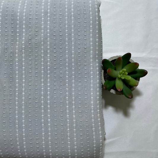 Jacquard Knit Dotted Line