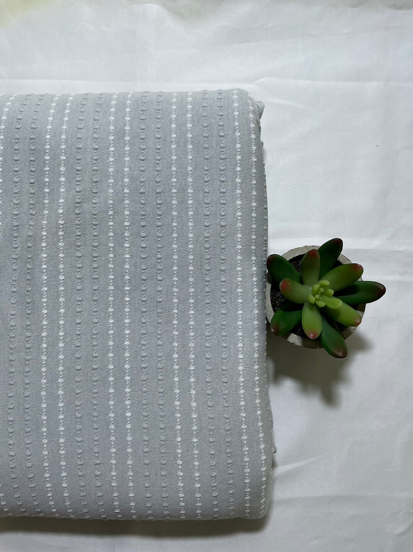 Jacquard Knit Dotted Line