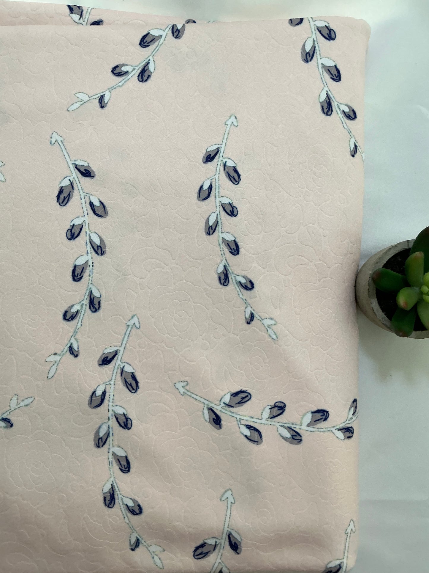 Embossed Knit by 1/2 yard